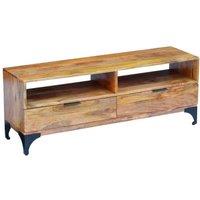 TV Stand Mango Wood 120x35x45 cm