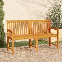 Berkfield Home Garden Bench 150 cm Solid Acacia Wood in Brown