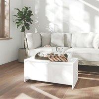 Berkfield Home Coffee Table White 90x50x41.5 cm Engineered Wood