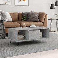 Berkfield Home Coffee Table Concrete Grey 90x50x36.5 cm Engineered Wood