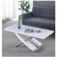 Modernique Gloss Finish Coffee Table, Stunning Italian Design in White