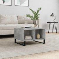 Berkfield Home Coffee Table Concrete Grey 60x50x36.5 cm Engineered Wood