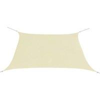 Berkfield Home Sunshade Sail Oxford Fabric Square 3.6x3.6 m Cream in Beige