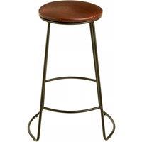 Orsina Sleek Stool, Durable Design Counter Stool For Kitchen, Comfortable Metal Counter Stool For Breakfast in Black