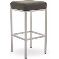 Orsina Baina Dark Grey & Chrome Finish Bar Stool