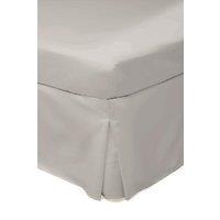 Belledorm Easy Care 200 Thread Count Cotton Polyester Percale Platform Valance in Ivory | Size: Super King