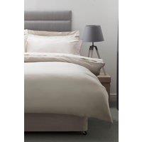 Belledorm Egyptian Cotton 200 Thread Count Duvet Cover in Ivory | Size: King