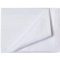 Belledorm Egyptian Cotton 400 Thread Count Flat Sheet in White | Size: Double