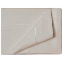 Belledorm Egyptian Cotton 400 Thread Count Flat Sheet in Beige | Size: Single