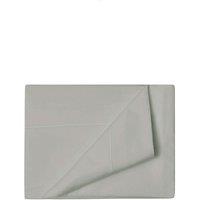 Belledorm Egyptian Cotton 400 Thread Count Flat Sheet in Light Grey | Size: King