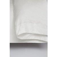 Belledorm Egyptian Cotton 400 Thread Count Oxford Duvet Cover in White | Size: Single