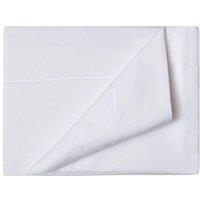 Belledorm Premium Blend 500 Thread Count Flat Sheet in White | Size: Double
