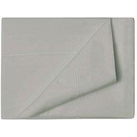 Belledorm Premium Blend 500 Thread Count Flat Sheet in Light Grey | Size: Double