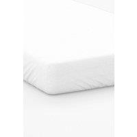 Belledorm Premium Blend 500 Thread Count 30cm Fitted Sheet in White | Size: Double