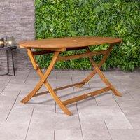 Charles Bentley Wooden Furniture Oval Table in Natural