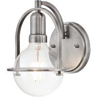 Netlighting Hinkley Somerset Wall Lamp Brushed Nickel in Grey