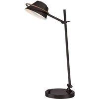 Netlighting Spencer LED 7 Light Desk Lamp Western Bronze in Brown
