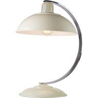 Netlighting Franklin 1 Light Desk Lamp Oyster White E27