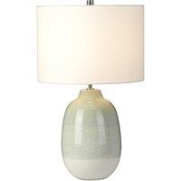 Netlighting Chelsfield 1 Light Table Lamp Ceramic E27 in White