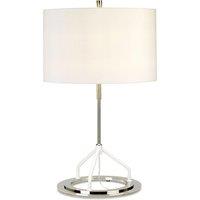 Netlighting Vicenza Table Lamp Dark Grey Polished Nickel E27