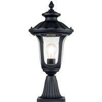 Netlighting Chicago Outdoor Pedestal Light Textured Black IP44