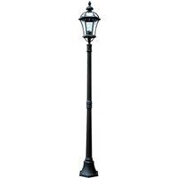 Netlighting Ledbury 1 Light Outdoor Lamp Post Black IP44 E27