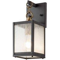 Netlighting Kichler Lahden Outdoor Wall Lantern Weathered Zinc IP44 in Grey