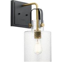 Netlighting Kichler Kitner Dome Wall Lamp Natural Brass in Yellow