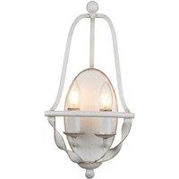 Netlighting Quoizel Bradbury Candle Wall Lamp Antique White