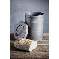 Industrial Kitchen Metal Bread Bin in Grey