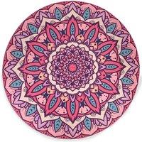 Myga Round Mandala Yoga Mat - 139cm Diameter