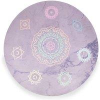 Myga Round Chakra Yoga Mat - 139cm Diameter