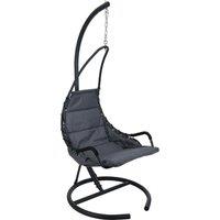 Redcliffs Hanging Chair Steel in Black