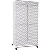 Groundlevel 2 Tier Electric Heated Clothes Dryer with Cover in Silver