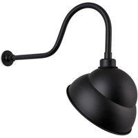 Netlighting Sign 1 Light Outdoor Light Outdoor 9' Reflector Black IP43 E27