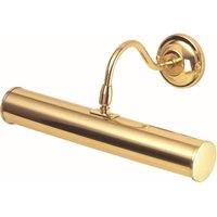 Netlighting Picture 2 Light Wall Light 2X E14 40W Polished Brass in Gold