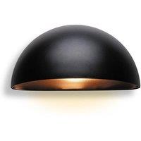 Netlighting Outdoor 1 Light Wall Light Black IP44 E27