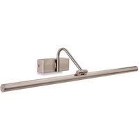 Netlighting LED 1 Light Picture Wall Light Brushed Steel in Grey