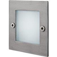 Netlighting Led LED 9 Light Wall & Step Light Stainless Steel IP44 in Grey