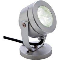 Netlighting Waterproof LED 3 Light Wall & Spike Spot Aluminium IP68 in Grey