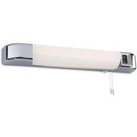 Netlighting Dual LED Voltage Switched Shaver Light Chrome in Grey