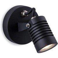 Netlighting Veron Outdoor Integrated LED Spotlight Black IP65