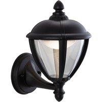 Netlighting Unite LED Outdoor Wall Lantern Uplight Black IP44