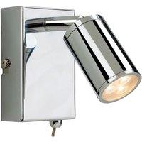 Netlighting Orion LED 3 Light Indoor Wall Spotlight (Switched) Chrome in Grey