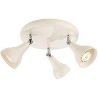 Netlighting Country 3 Light Spotlight Flush Cream GU10