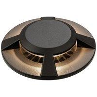 Netlighting LED 1 Light Outdoor Drive Walkover Light Graphite IP67 in Black