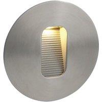 Netlighting LED 1 Light Outdoor Wall Light & Step Light Stainless Steel IP65 in Grey