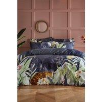 Paoletti Artemis Botanical 100% Cotton Duvet Cover Set | Size: Double