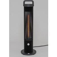 BHS Lighting 1200W Free Standing Radiant Heater in Black