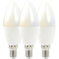 3x WiFi Colour Change LED Light Bulb 4.5W E14 Warm Cool White Mini Dimmable Lamp